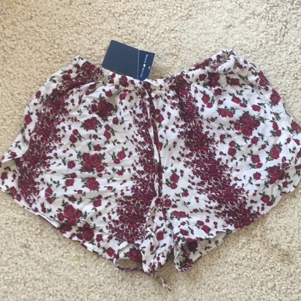 Brandy Melville floral eve shorts